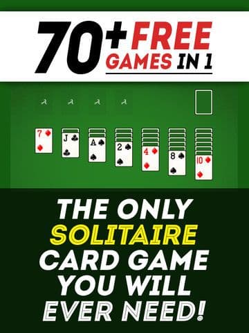 Solitaire 70+ Free Card Games in 1 Ultimate Classic Fun Pack: Spider, Klondike, FreeCell, Tri Peaks, Patience, and more for relaxing screenshot 5