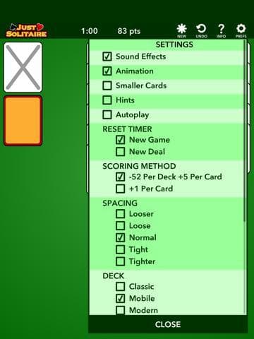 Just Solitaire: Aces Up screenshot 5