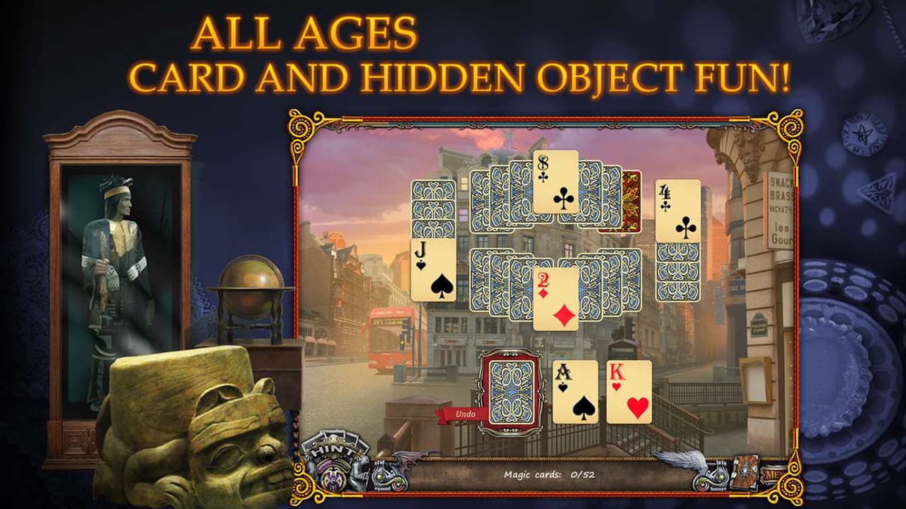 Solitaire Mystery: Stolen Power screenshot 5