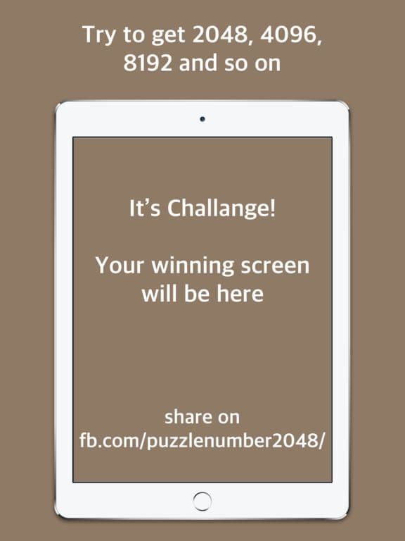 2048 - puzzle number