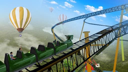 Roller Coaster Racing 3D 2 player screenshot 6
