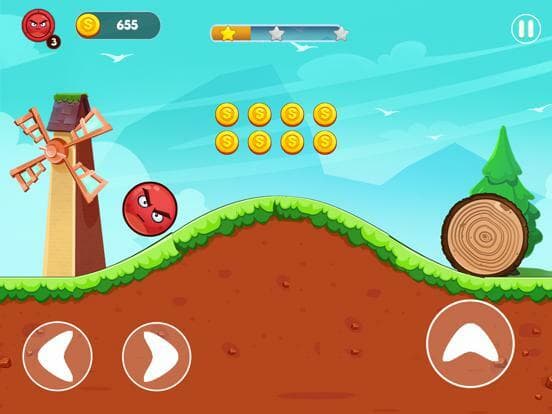 Angry Ball Adventure screenshot 2