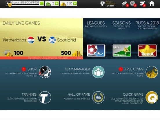 Stickman Soccer 2018 screenshot 6
