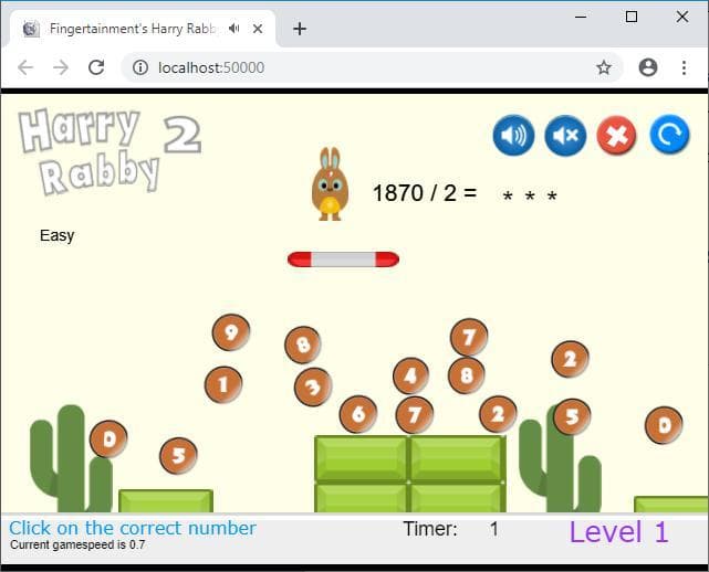HarryRabby2 Large Numbers Divide by Even Numbers FREE screenshot 4