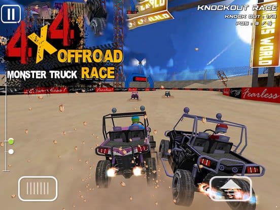 4x4 OFFROAD MONSTER TRUCK RACE screenshot 3