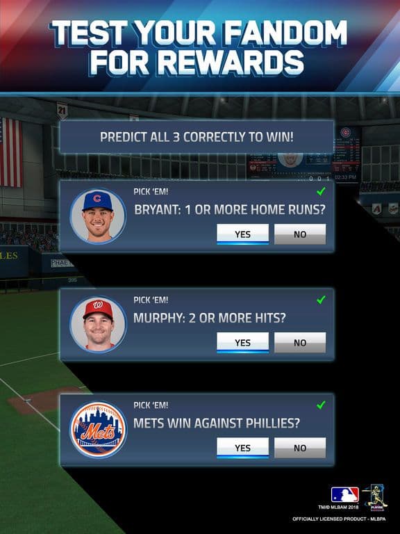 MLB Tap Sports Baseball 2018 screenshot 5