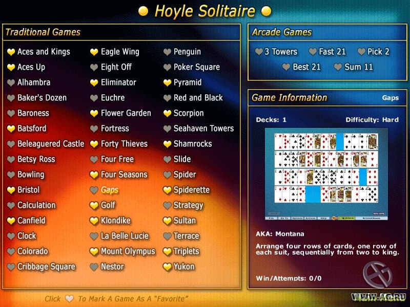 Hoyle Card Games 2005 screenshot 5