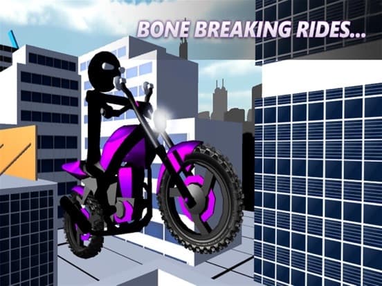 Stickman Motorcycle 3D screenshot 5
