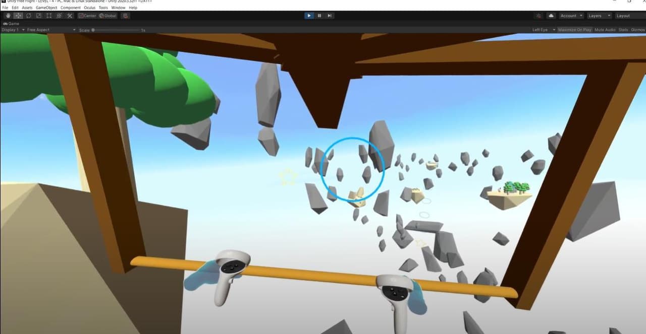Hang Glider - A game made in 24 hours only wearing a VR headset