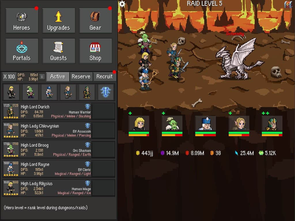 Idle Guardians screenshot 3