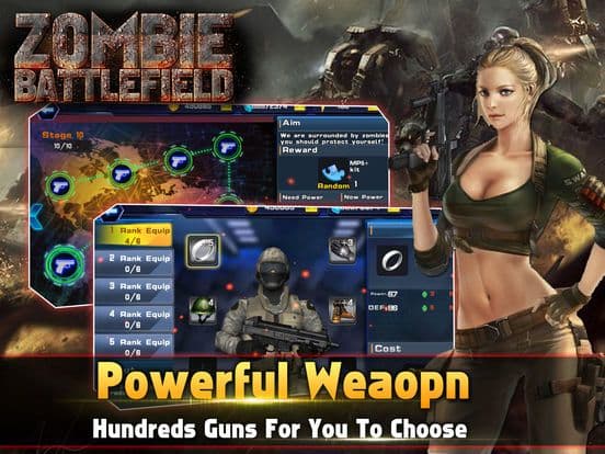 Zombie Battlefield screenshot 2