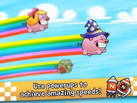 Racing Pigs - An Amazing Speedy Race screenshot 3