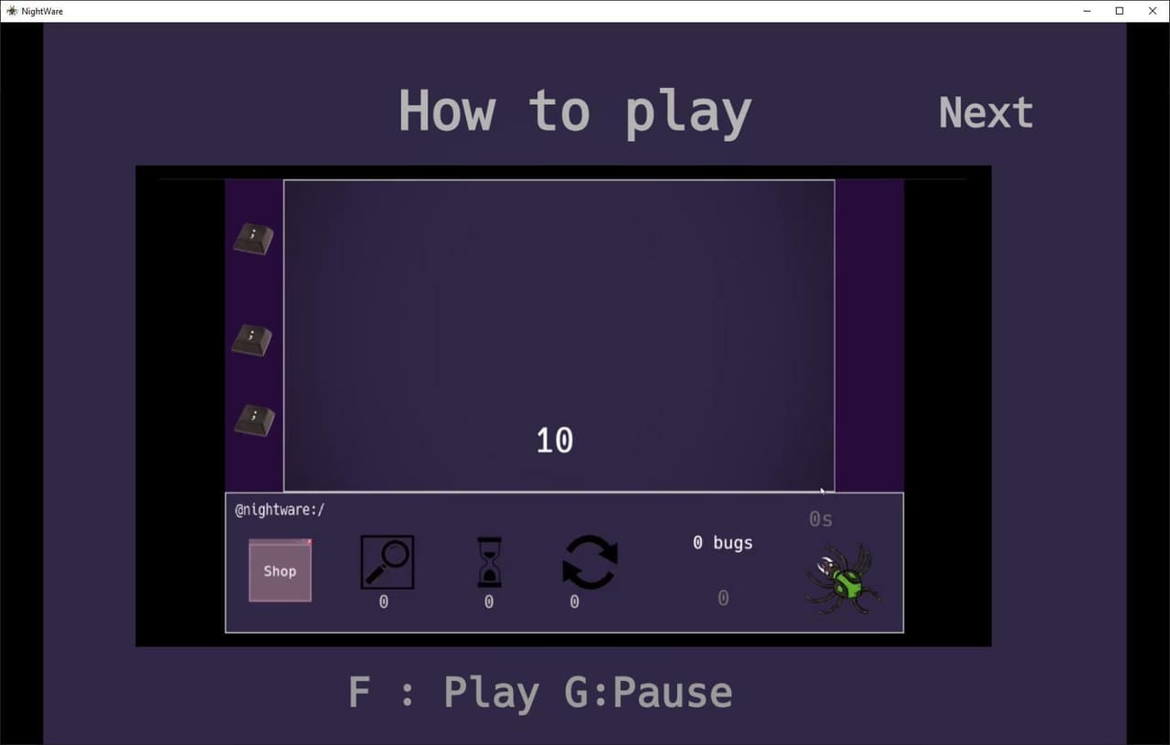 NightWare MiniJam78 screenshot 3