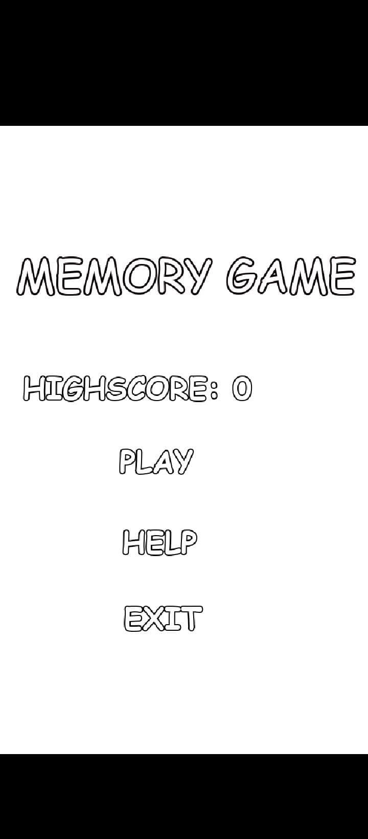 Memory Game (shadownight32112) screenshot 4