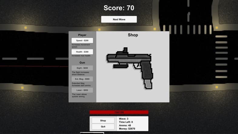 Zomboid Defence screenshot 2
