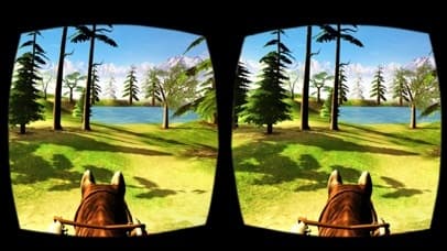 VR Horse Riding Simulator: VR Game for Google Cardboard screenshot 5