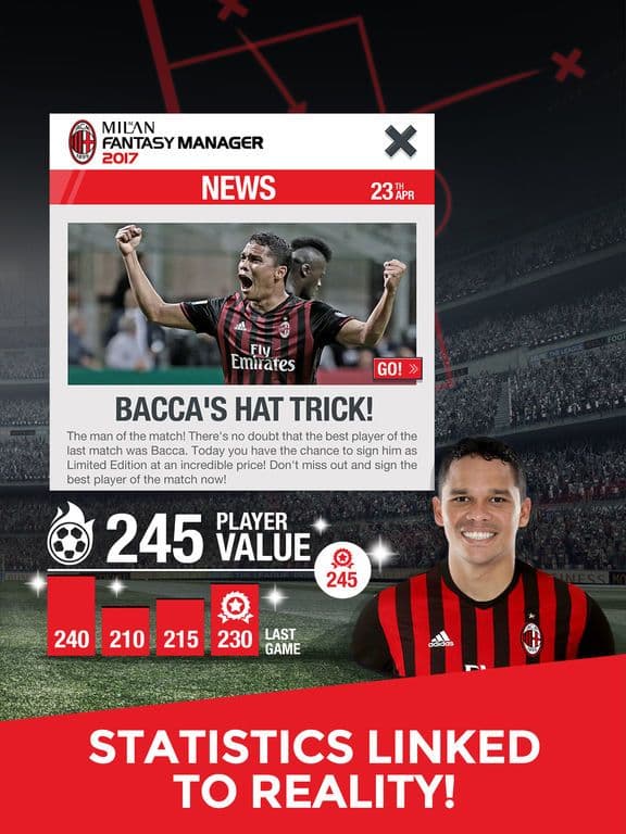 AC MILAN FANTASY MANAGER 18 screenshot 4
