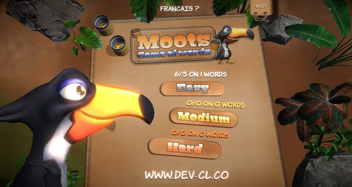 Moots word game screenshot 2