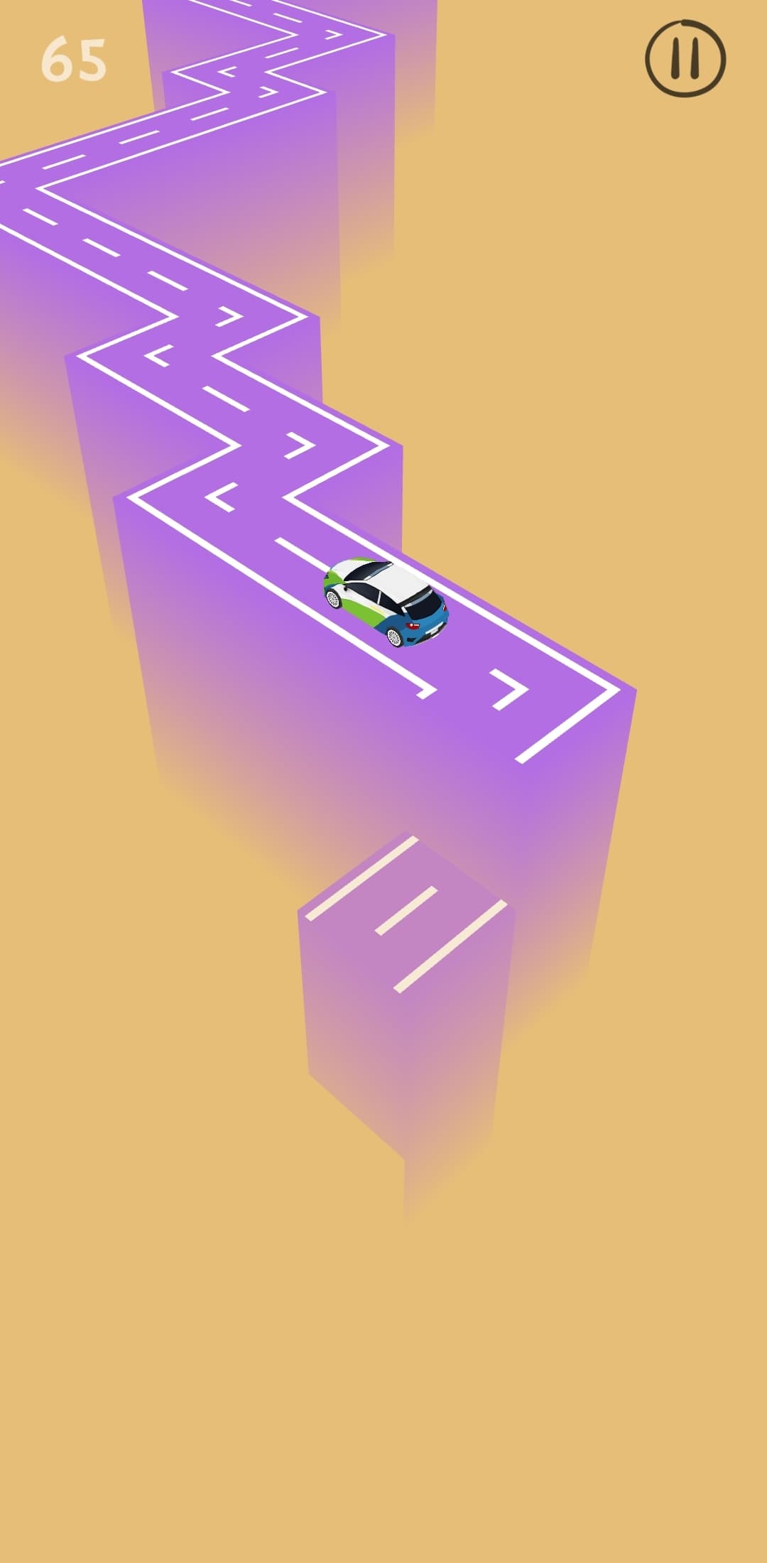 Cliff Racing: Zig Zag Road screenshot 5