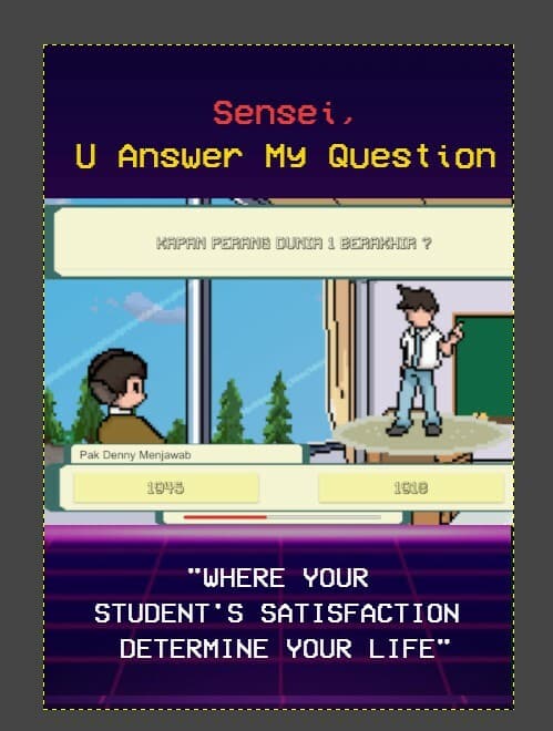SENSEI, U ANSWER MY QUESTION screenshot 2