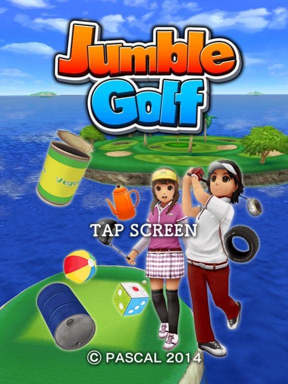 Jumble Golf: 150 Game Courses Challenge! screenshot 2
