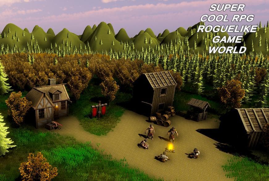 SUPER COOL RPG ROGUELIKE GAME WORLD