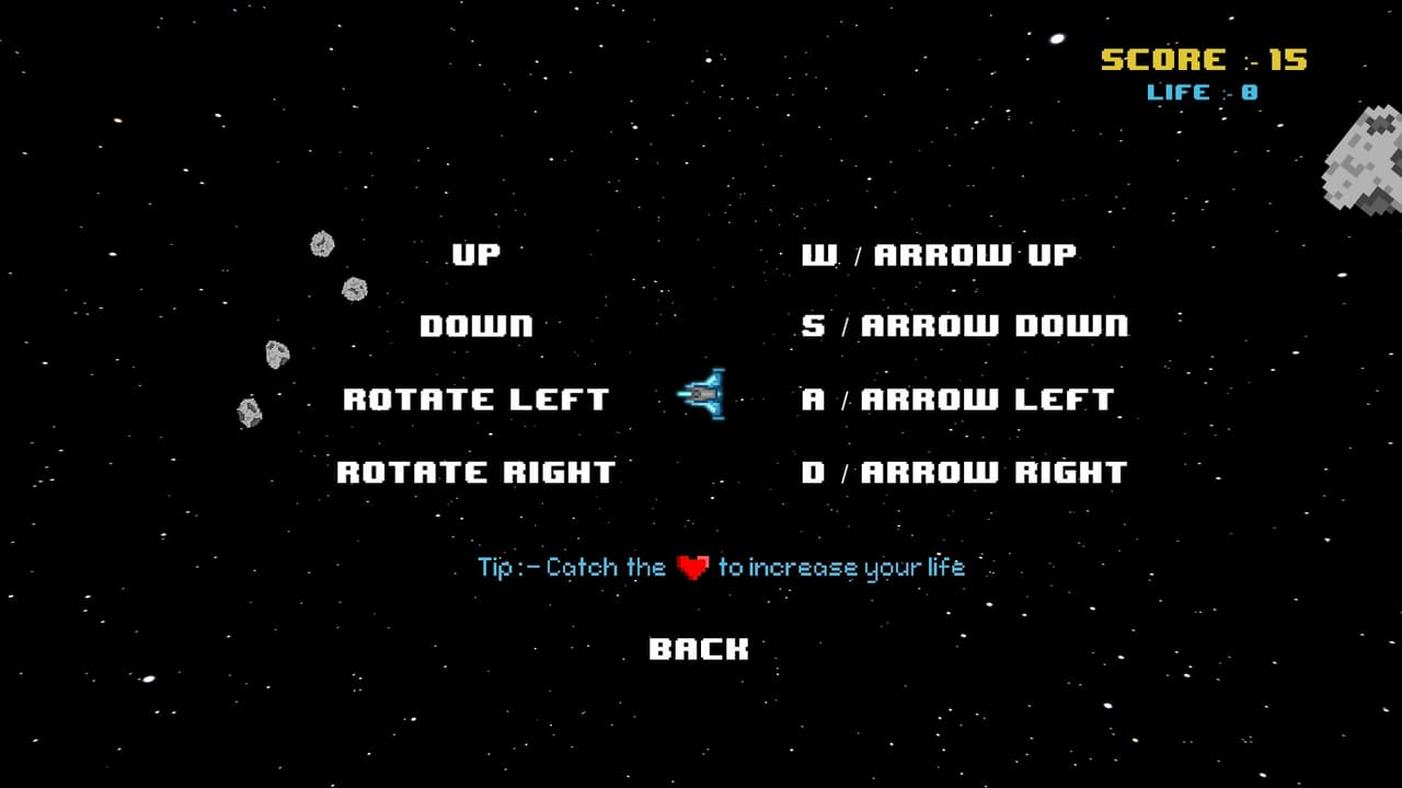 Asteroids Remake (Subhamoy_Biswas) screenshot 3
