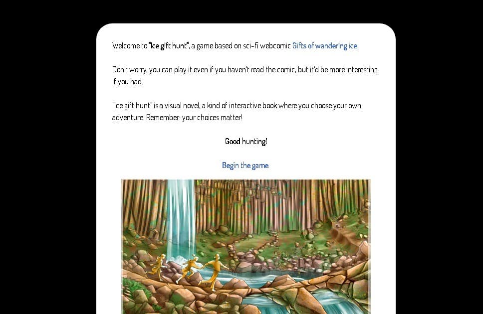 Ice gift hunt