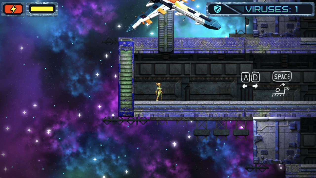 Erica Ceparati against Super Virusoid screenshot 2