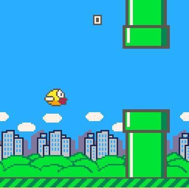 Flappy Bird Pico-8 screenshot 3