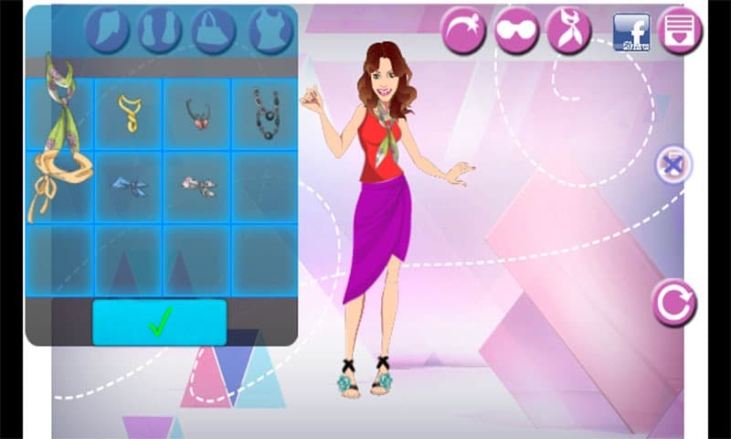 Violetta Dress up Games screenshot 3