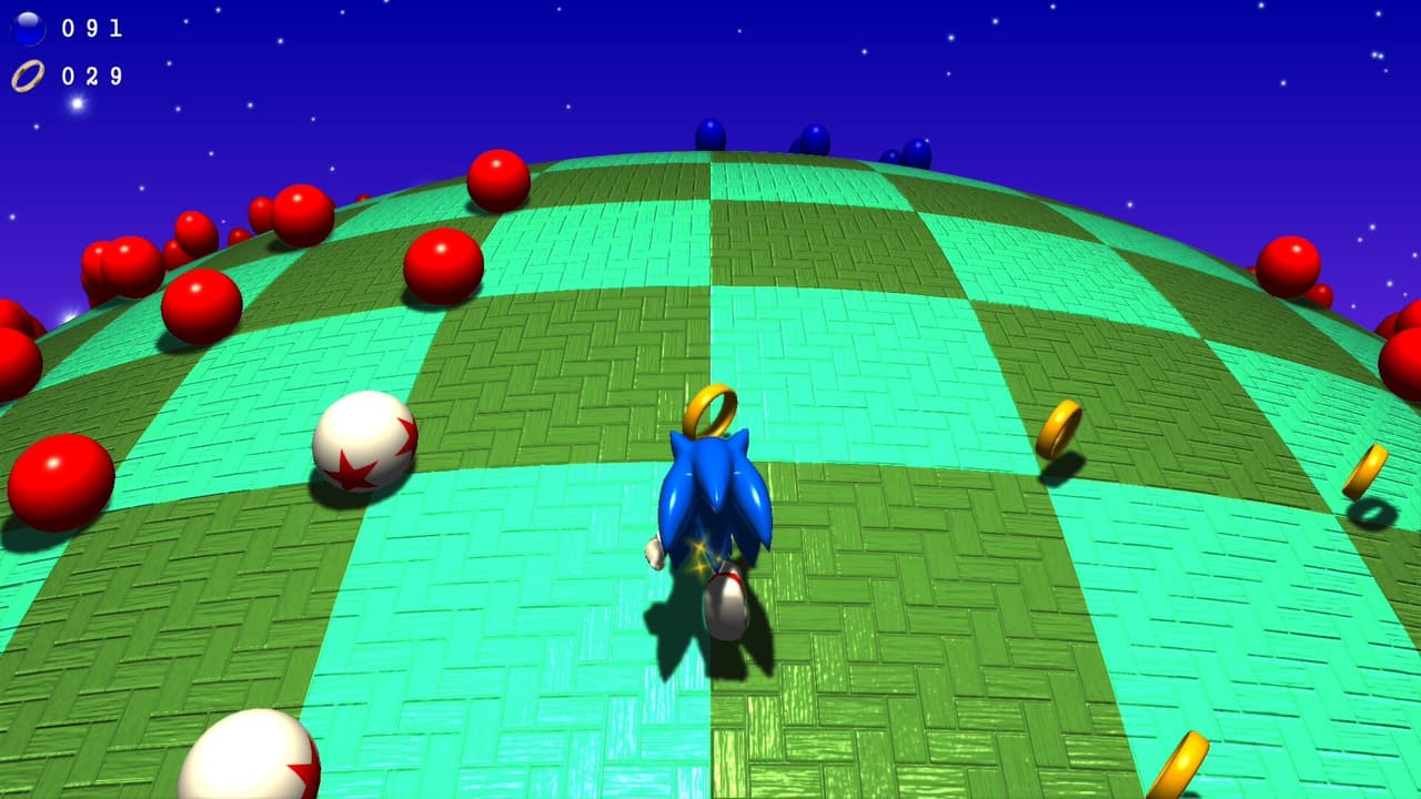 Blue Spheres Forever screenshot 2