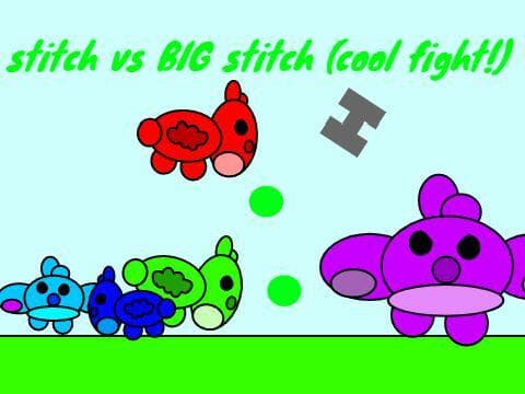 Stitch vs BIG stitch (cool fight!) screenshot 2