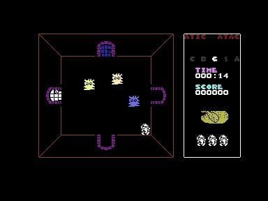 Commodore 16 Atic Atac V1.8 screenshot 5