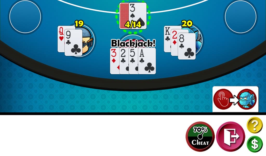 Cheaters Blackjack 21 screenshot 4