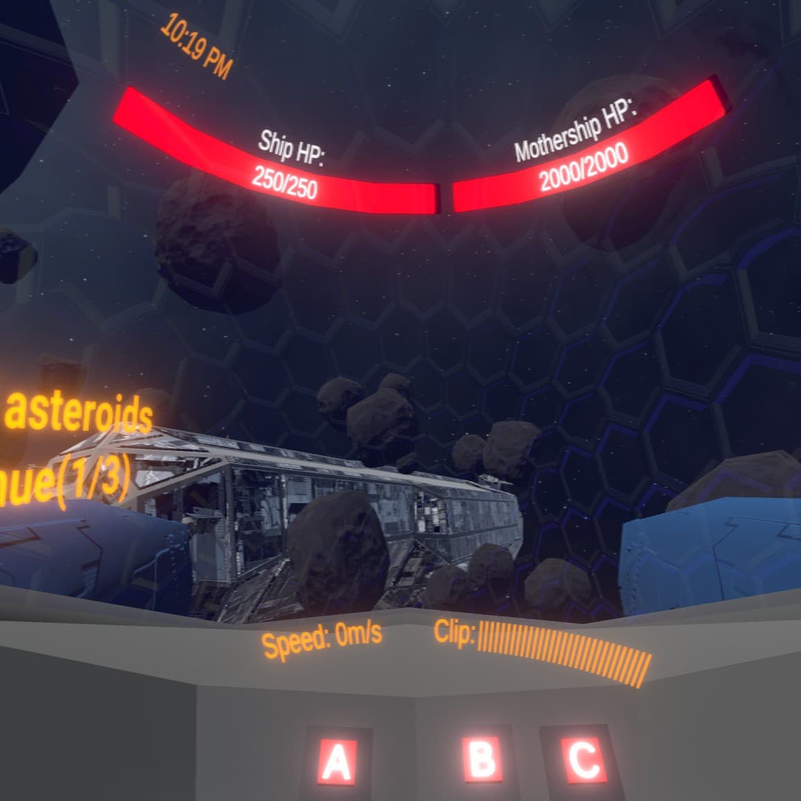 Space fighter trainer (VR) screenshot 2