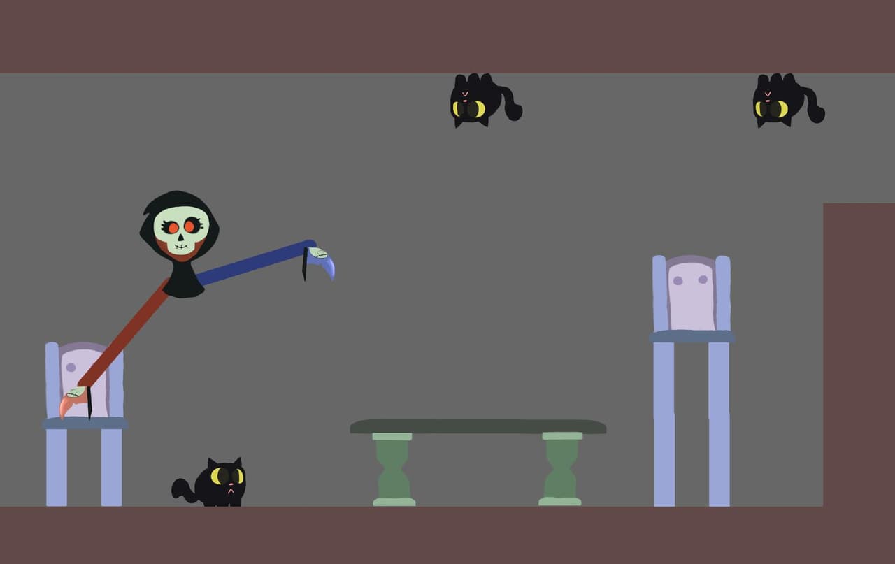 Death on the Catwalk (Teal-ish)