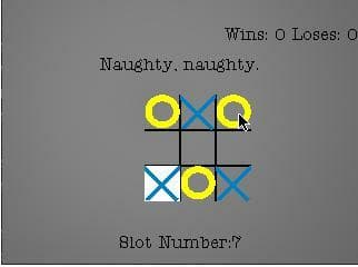 Tic Tac Toe - Made with SDL1 screenshot 2