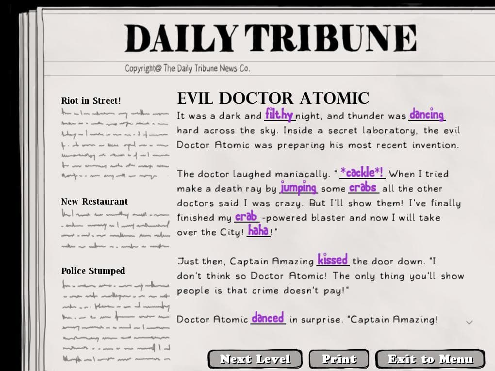 AdLib Adventures! screenshot 3