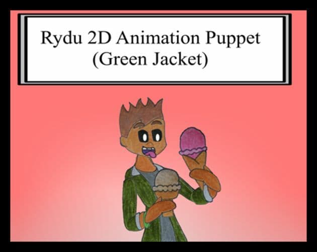 Rydu 2d Animation Puppet