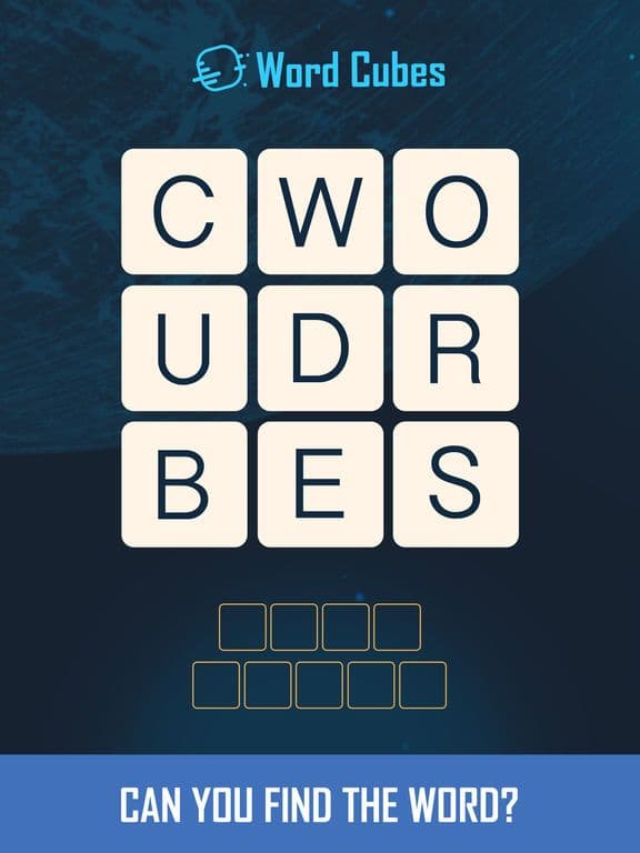 Word Cubes screenshot 2