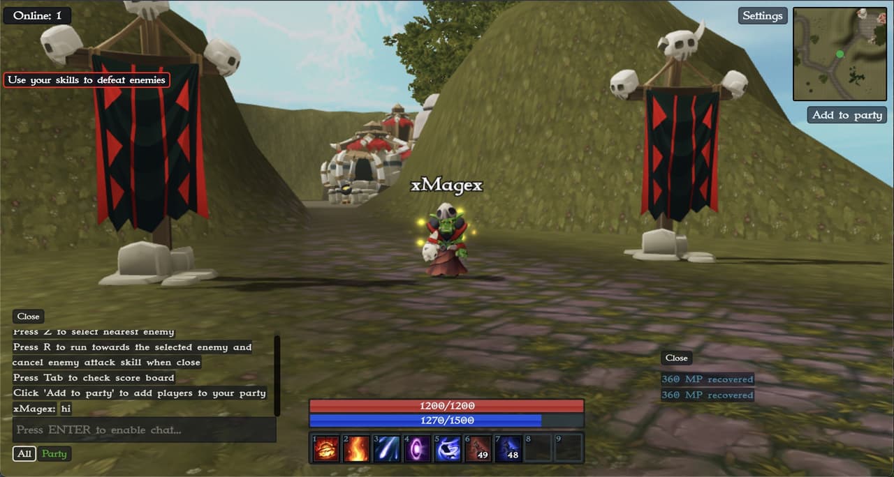 Enion Online screenshot 4