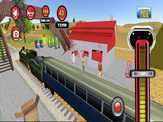 Real Extra Fast Train Drive 3D screenshot 5