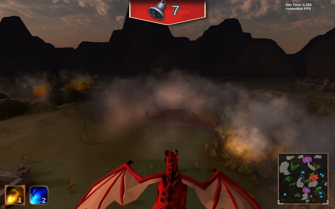Dragon Fire Demo screenshot 2