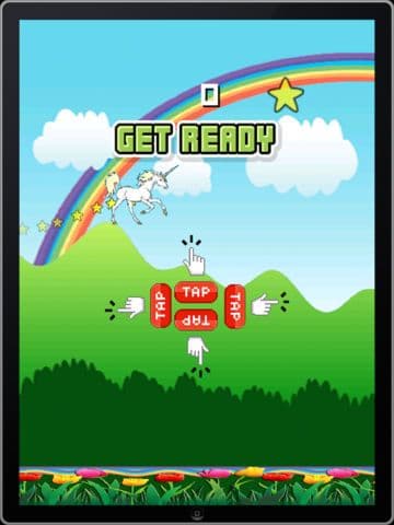 Flappy Unicorn (Very Easy) screenshot 4
