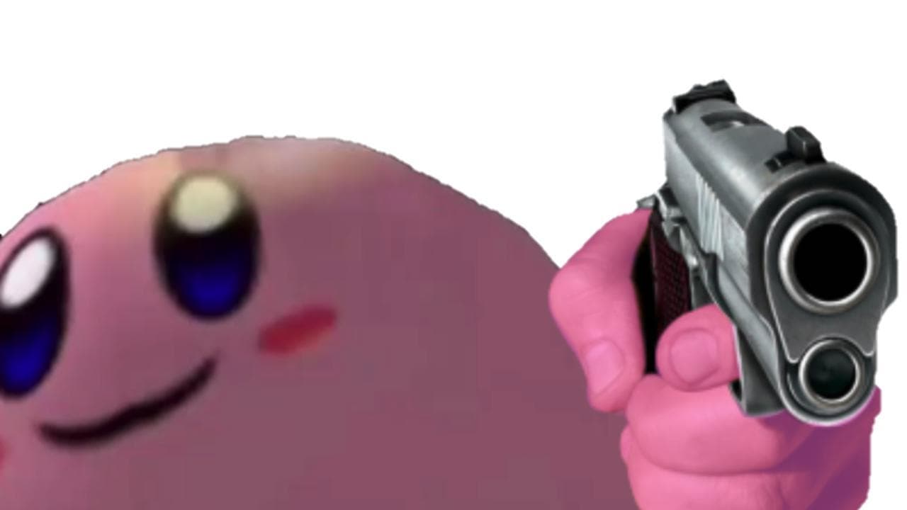 KirbyWithAGun