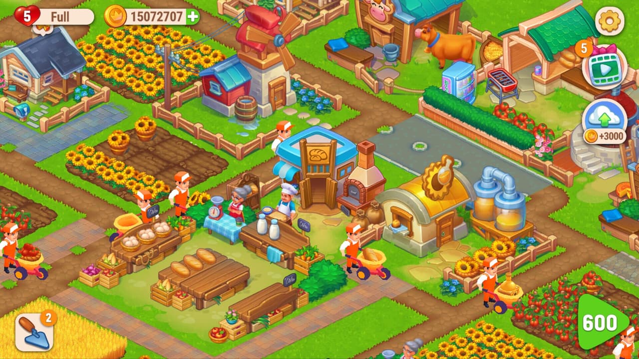 Farming Fever: Cooking Simulator and Time Management Game screenshot 2