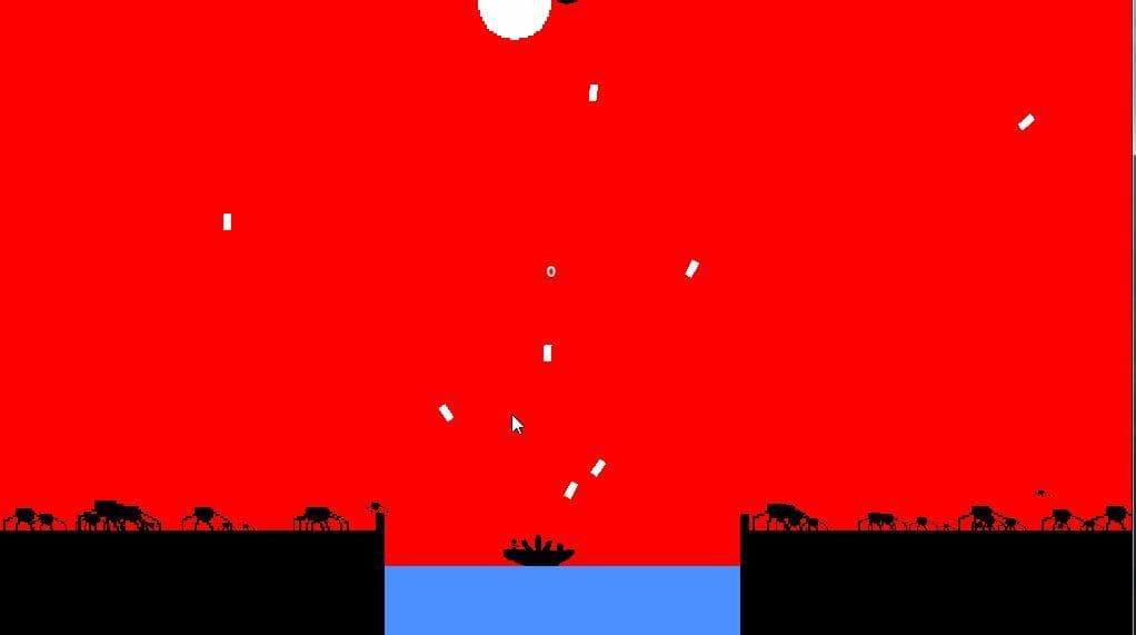 Crab Destroyer on an Uncharted Island