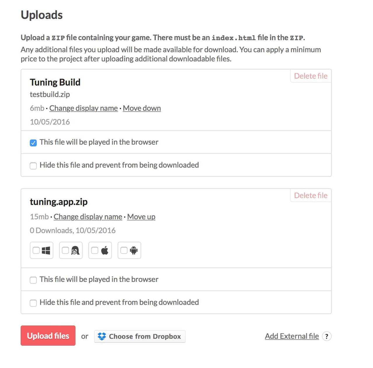 Tuning Tutorial Example