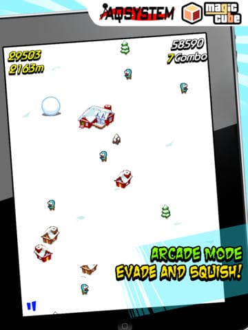 Squish The Zombies - Fun Time Killer Game with snowball screenshot 4